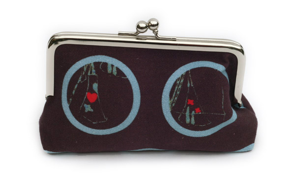 Harriett Chapman Designs- Blue Spheres Purse